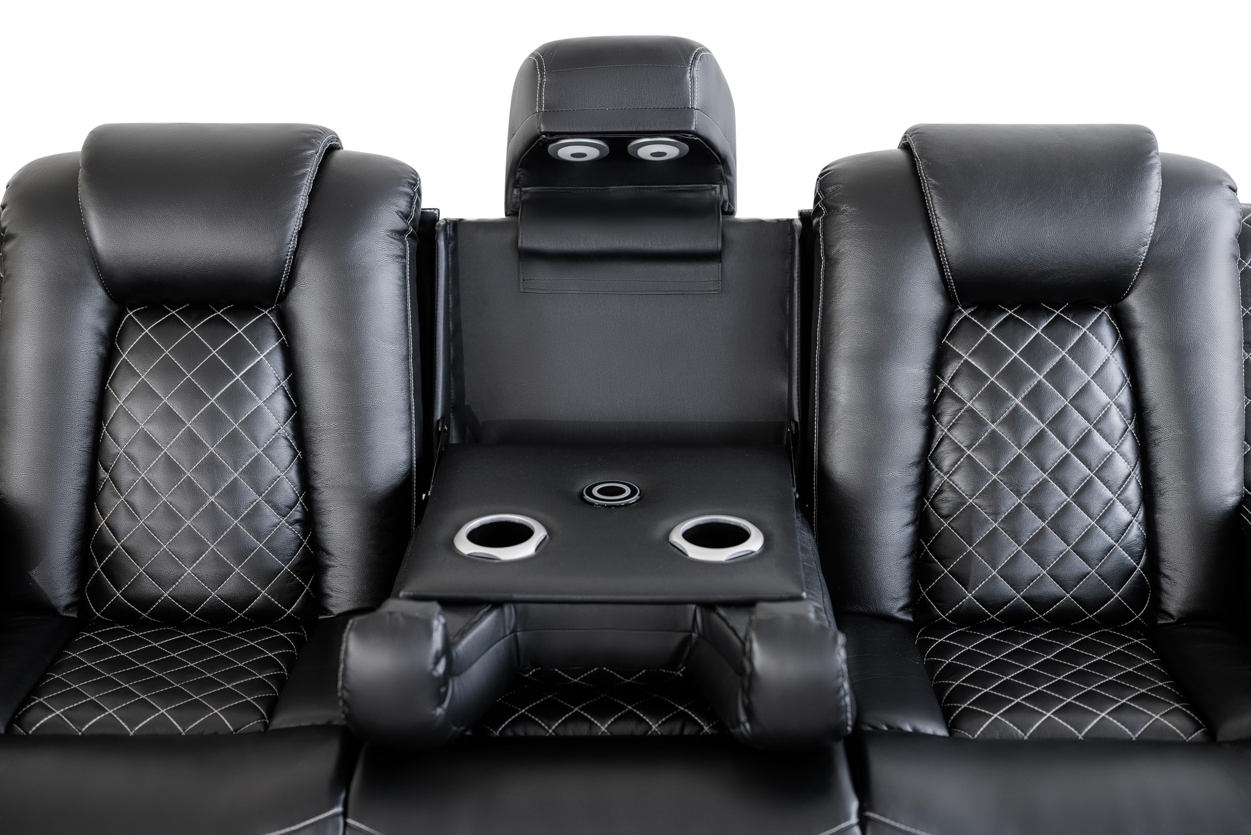 Power Recliner Sofa Set – 3-Piece