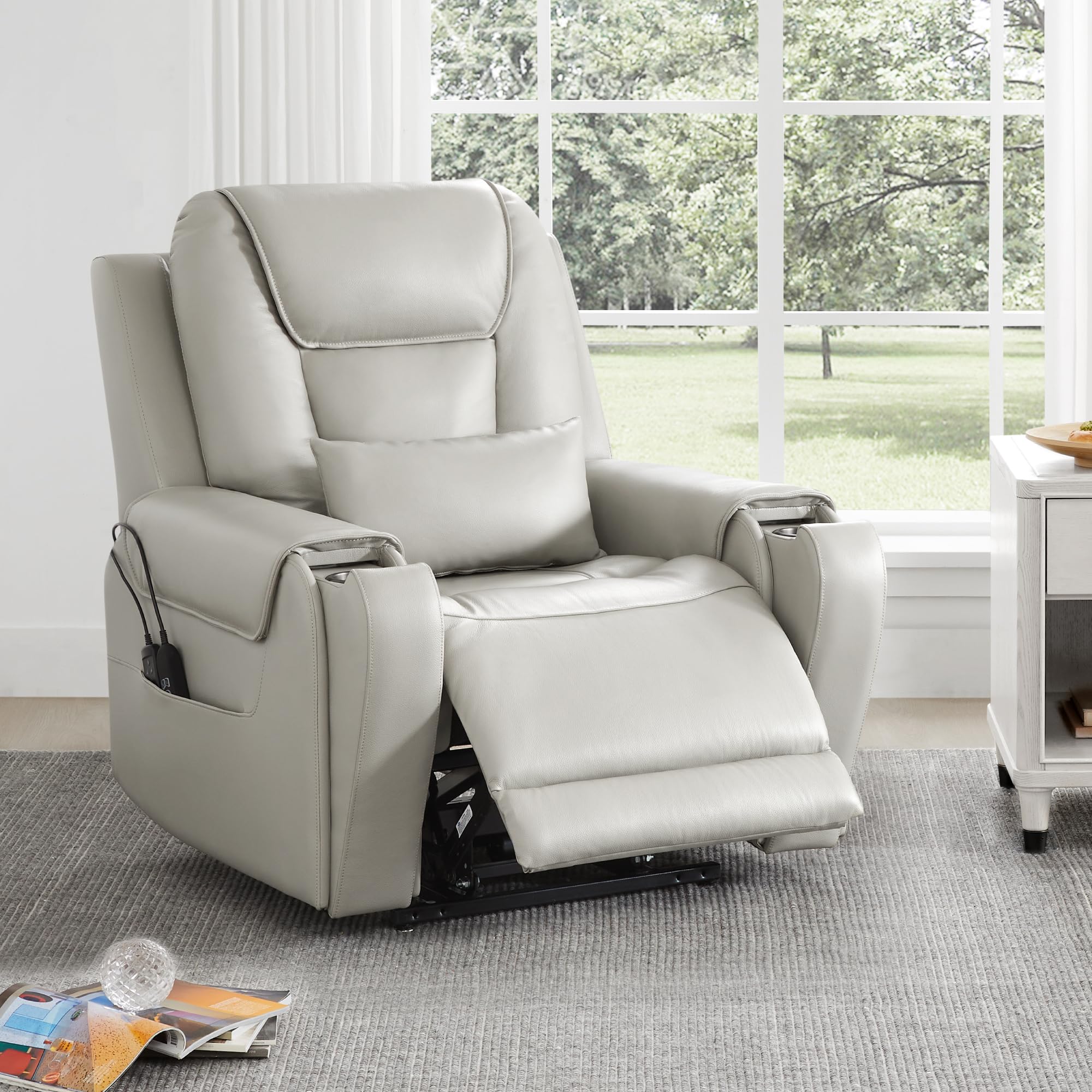 Power Lift Recliner Chair with Massage, Heat & Triple Motor