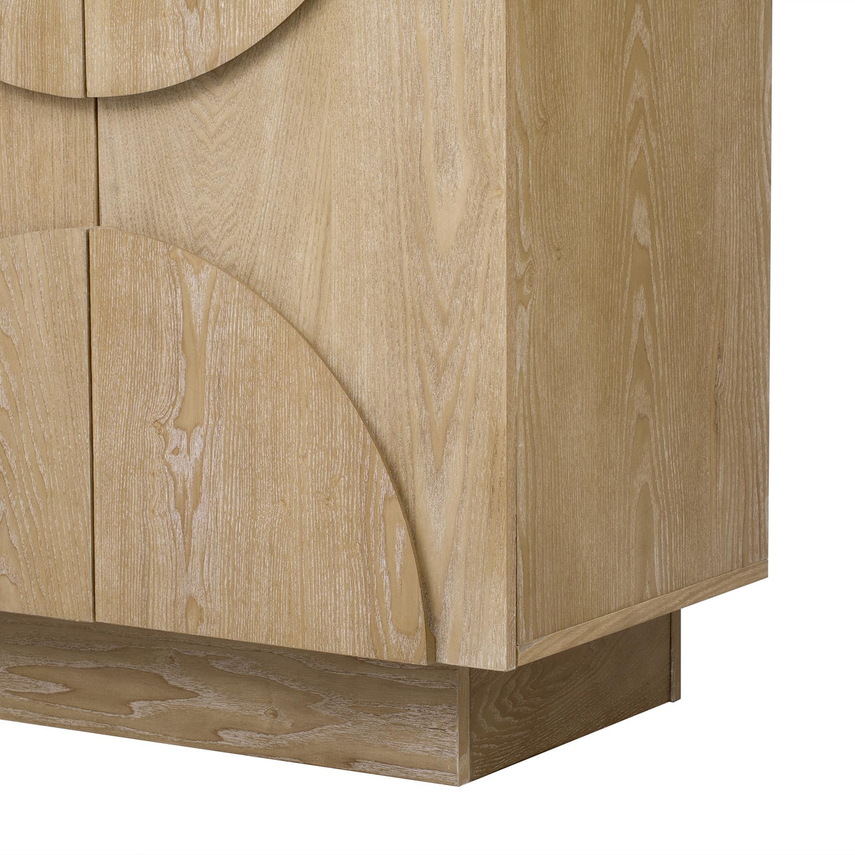 4-Door Wood Veneer Sideboard