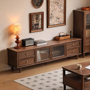 Solid Walnut TV Stand