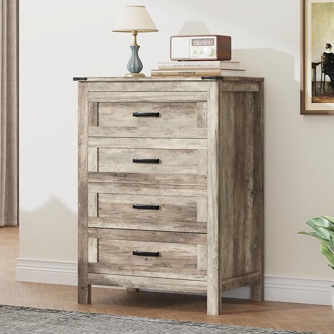 Farmhouse Dresser & Nightstand Set