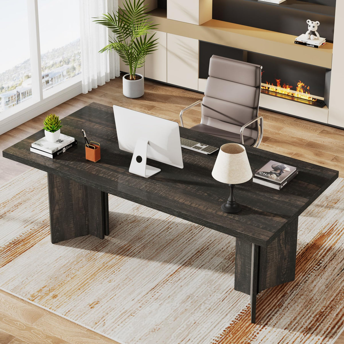 Farmhouse Executive Desk