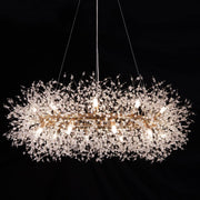 Crystal Firework Chandelier – Gold