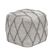 Round Pouf Ottoman Footrest