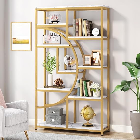 9-Shelf Industrial Bookcase