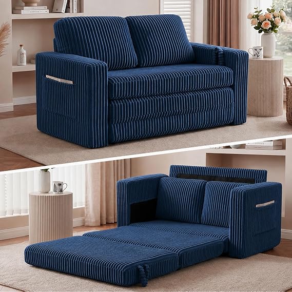 Corduroy Loveseat Sofa Bed