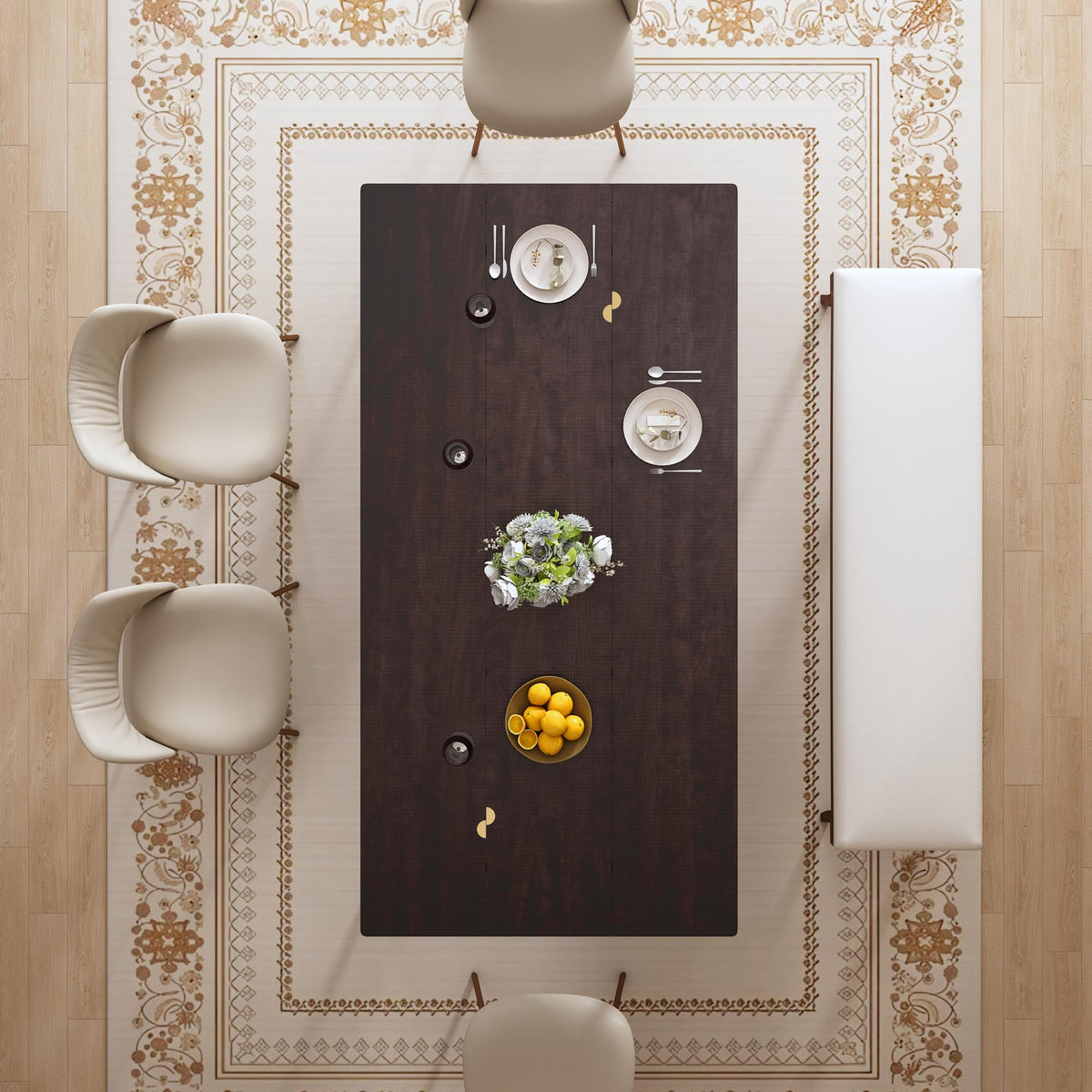 Solid Wood Dining Table