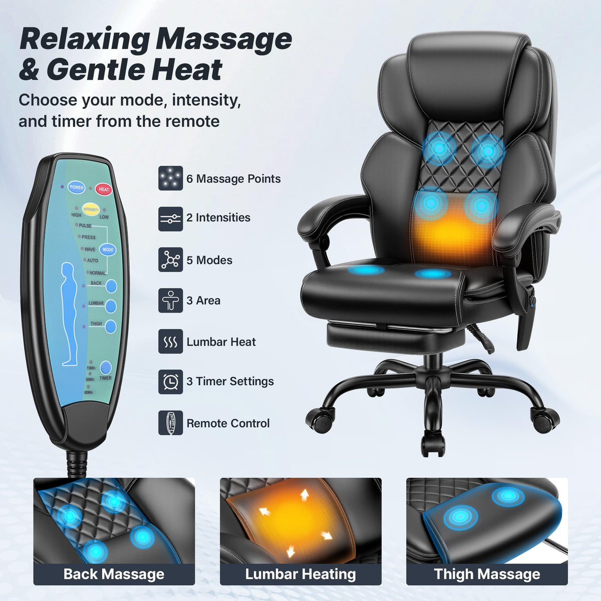Reclining Massage Office Chair