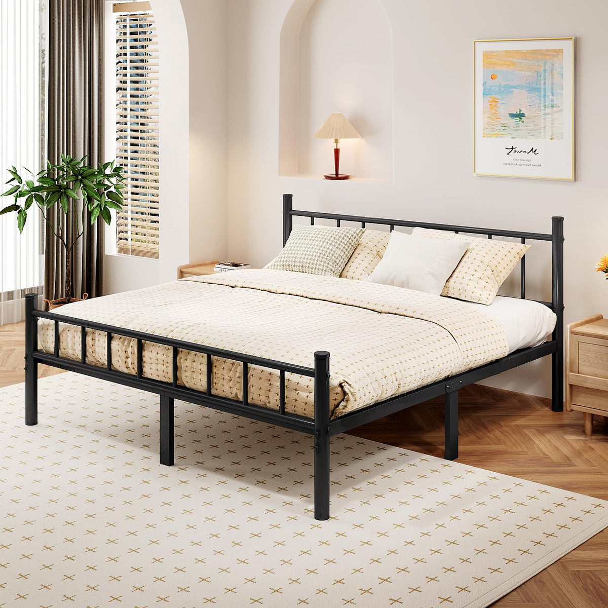 Queen Metal Bed Frame