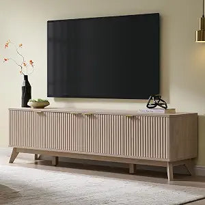 Fluted TV Stand