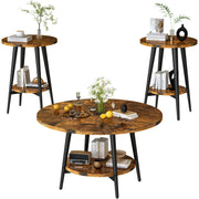 AWQM Coffee Table, Coffee Table Set of 3, Coffee Tables for Living Room