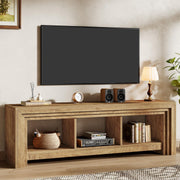 Tribesigns 63" TV Stand for TVs Up to 75 Inches, Wood Entertainment Center