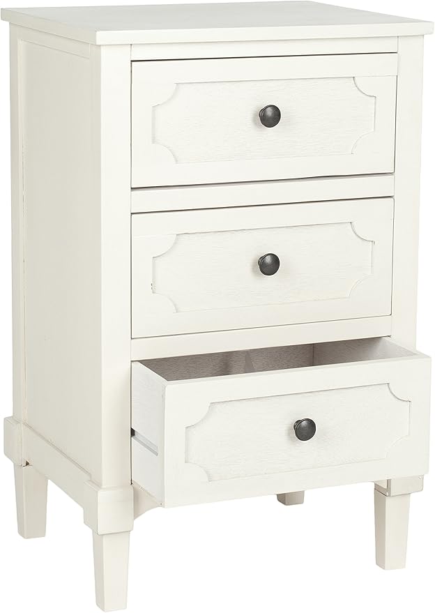 5-Drawer Chest with Painted Pine Wood Finish