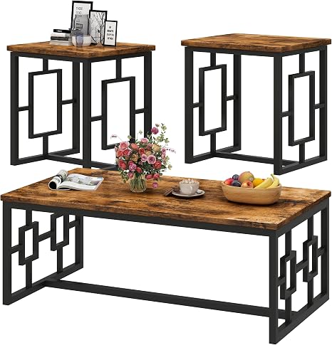 3-Piece Coffee Table & End Table Set