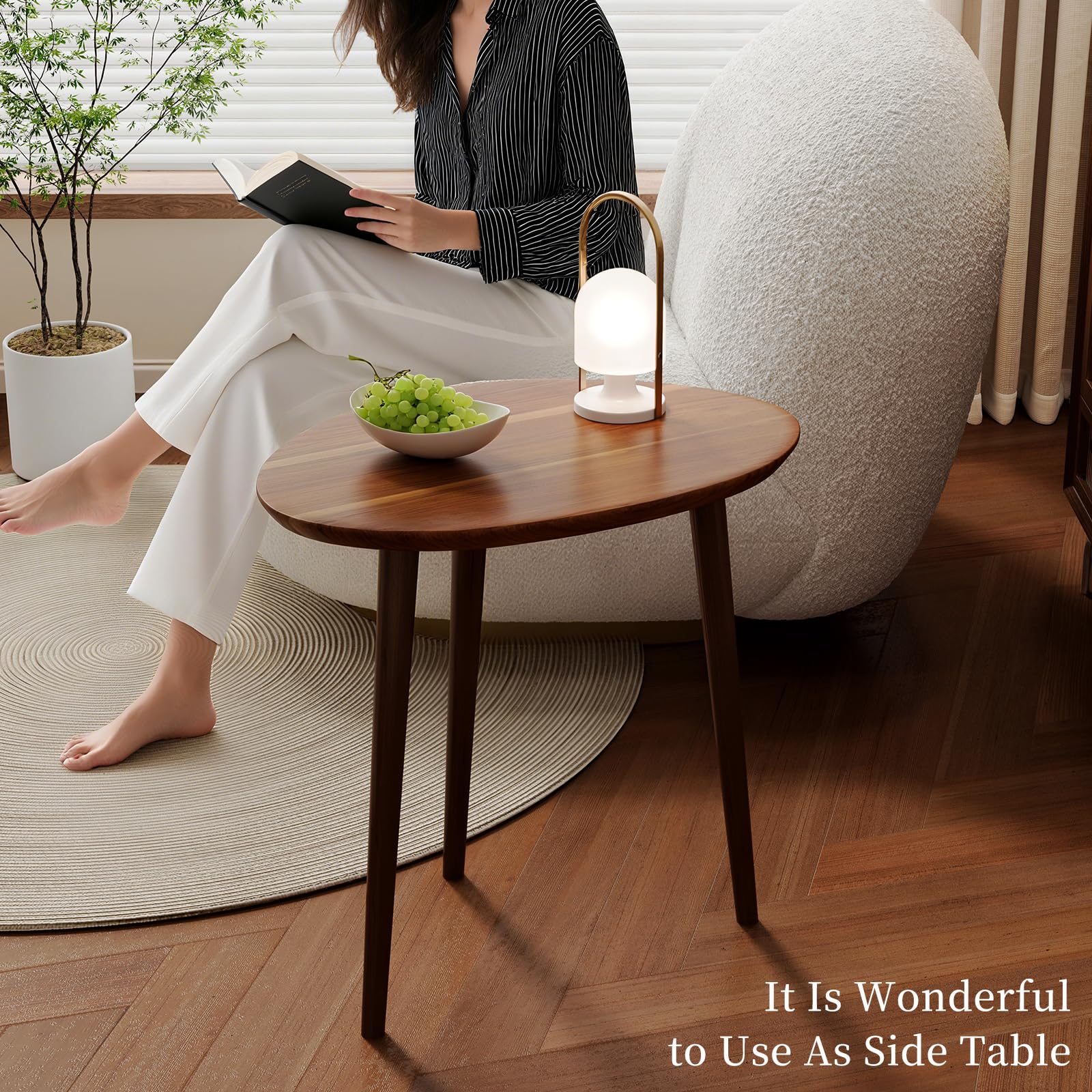 Acacia Wood Nesting Coffee Table Set