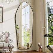 Irregular Full Length Floor Mirror
