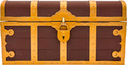 Plastic Treasure Chest with Lock and Key