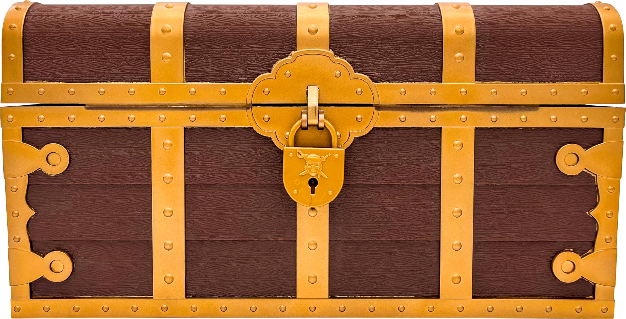 Plastic Treasure Chest with Lock and Key