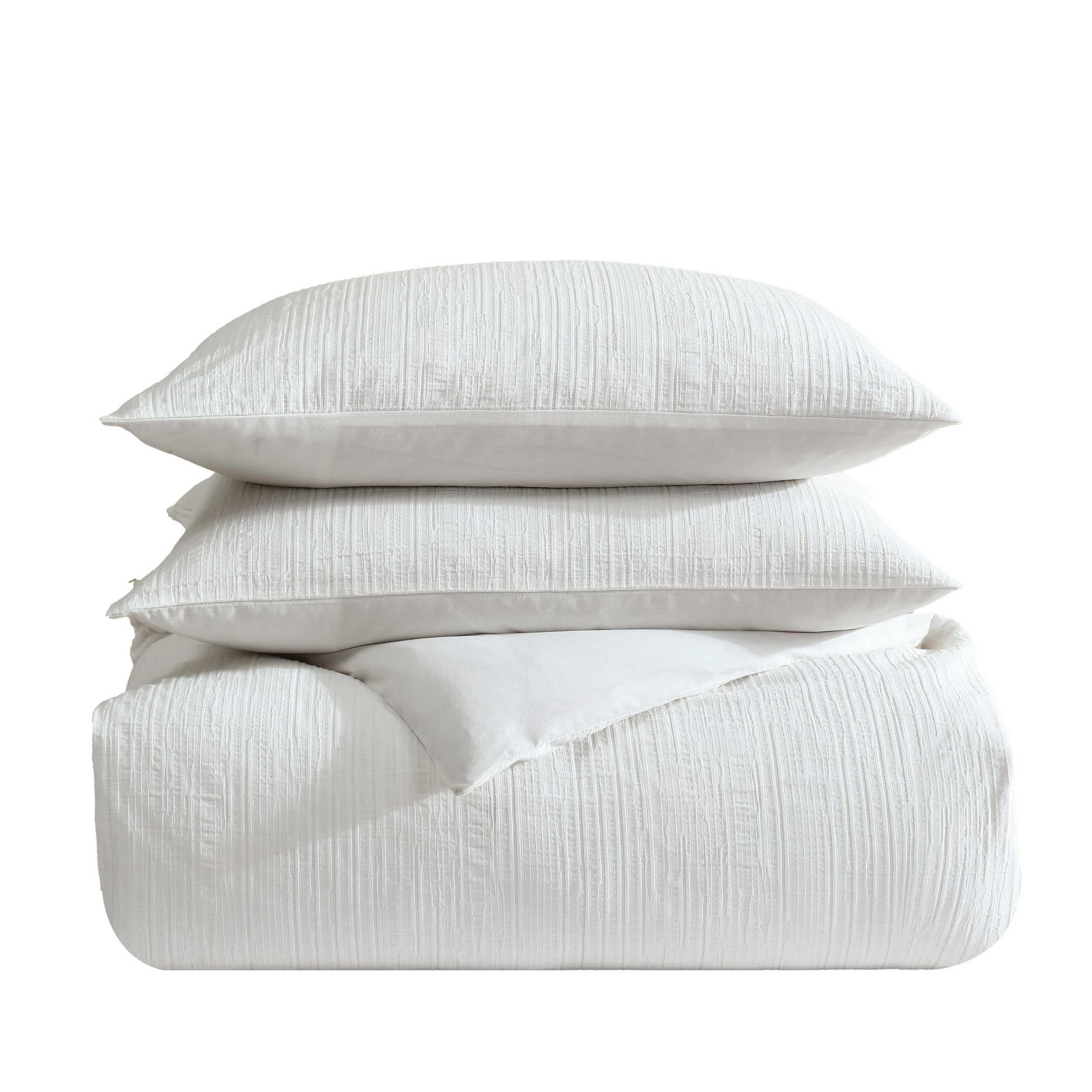 Bark Texture Comforter Set with Shams
