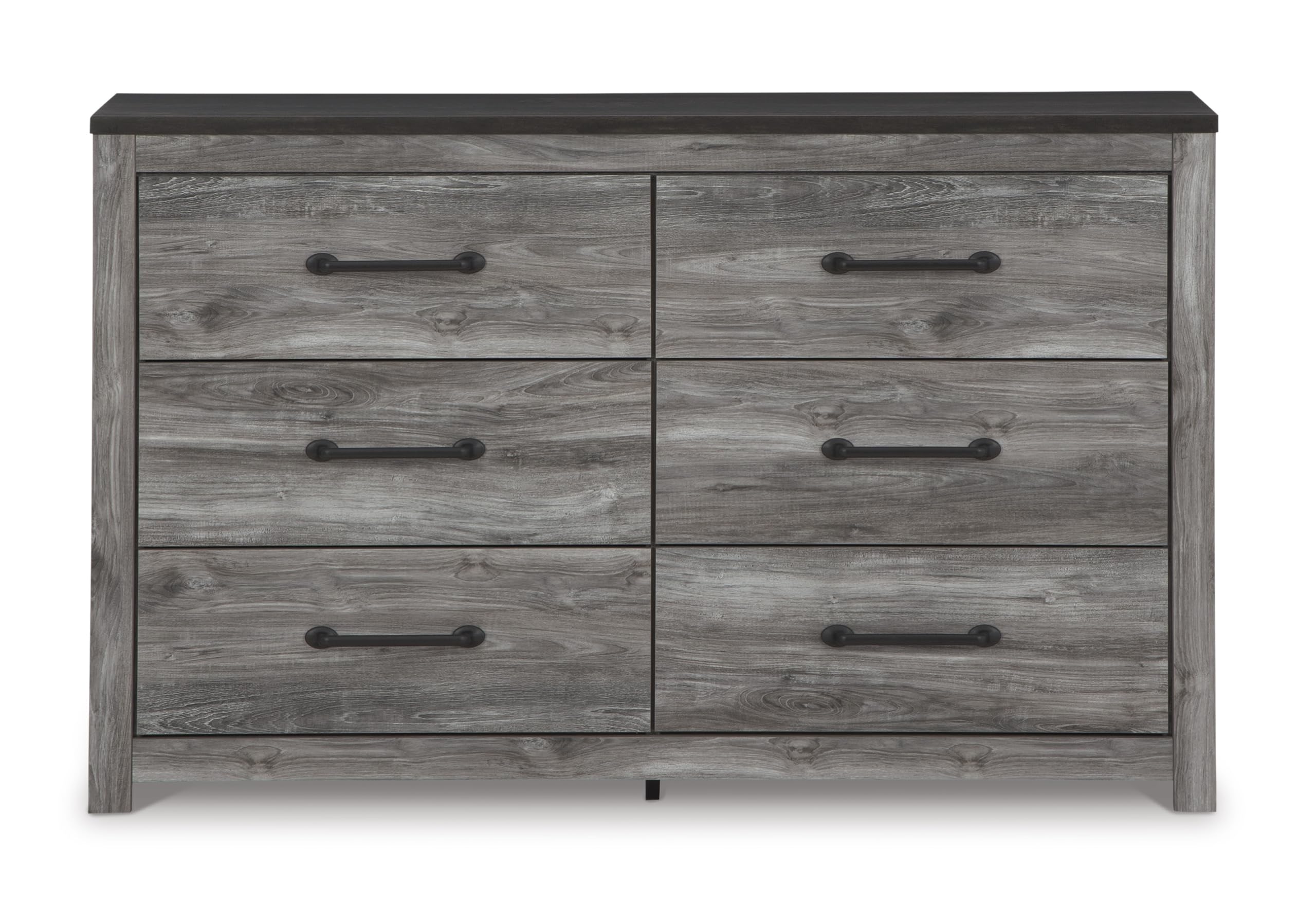 Signature Design by Ashley Bronyan Contemporary 6 Drawer Dresser, Gray