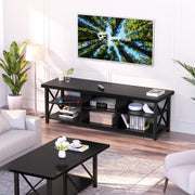 55" TV Stand with 6 Storage Compartments