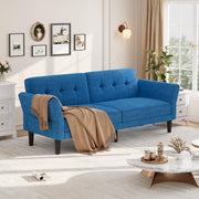 Garvee 89" Futon Sofa Bed, Modern Chenille Sleeper Couch