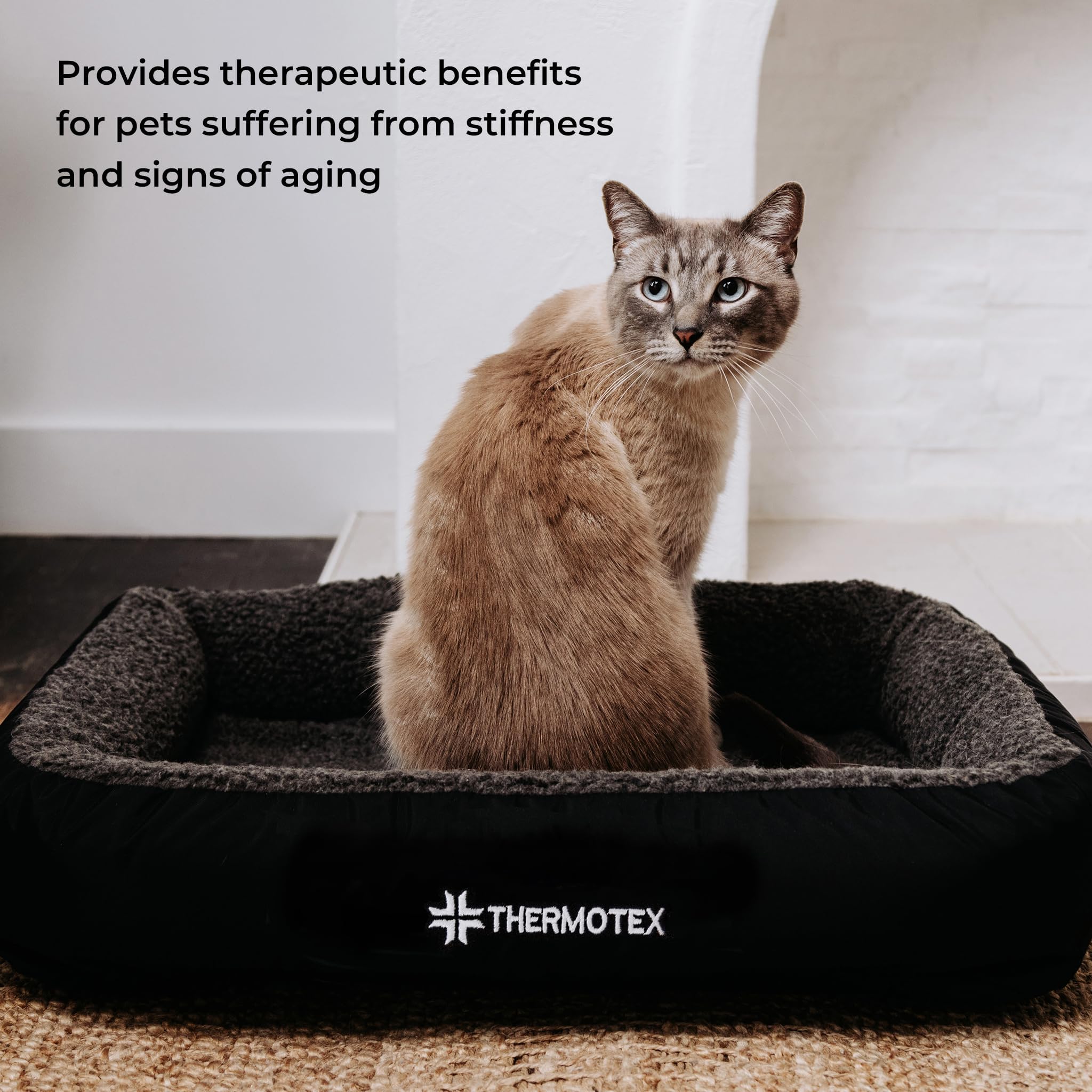Far Infrared Heated Pet Bed – Pain Relief & Arthritis Support