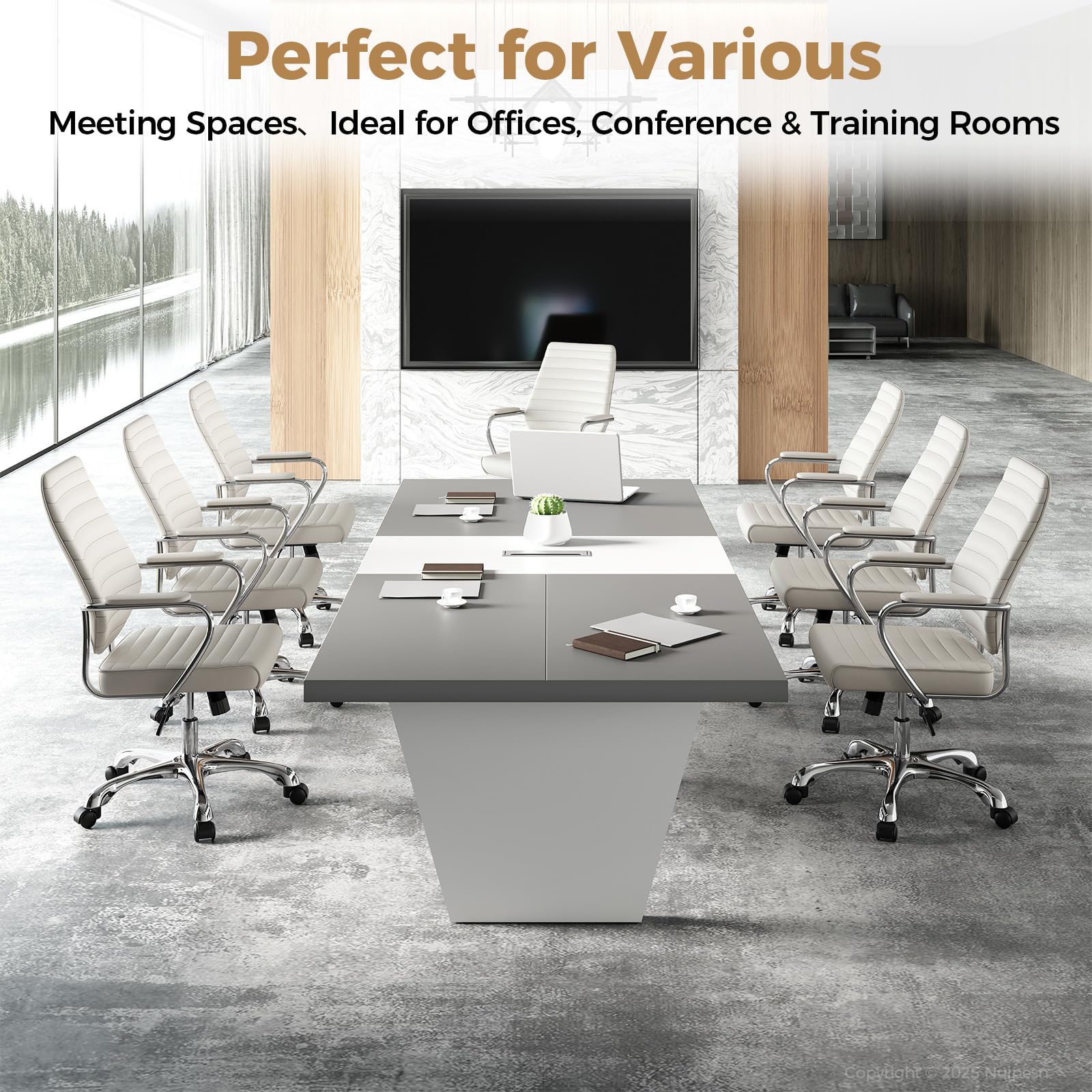 10 ft Rectangular Conference Table