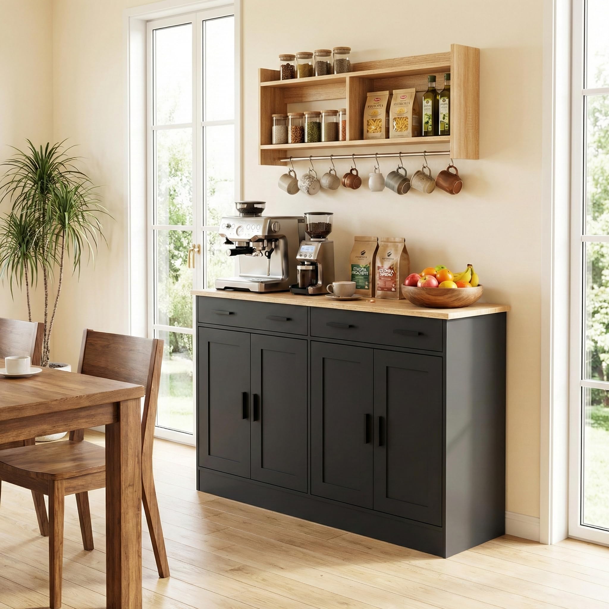 53" Buffet Cabinet with Storage