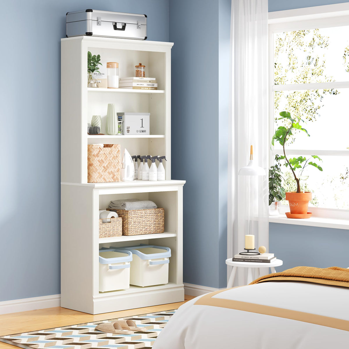 5-Shelf Floor-Standing Bookcase
