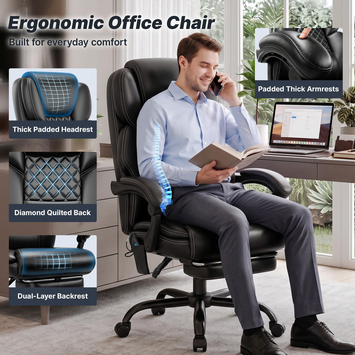 Reclining Massage Office Chair