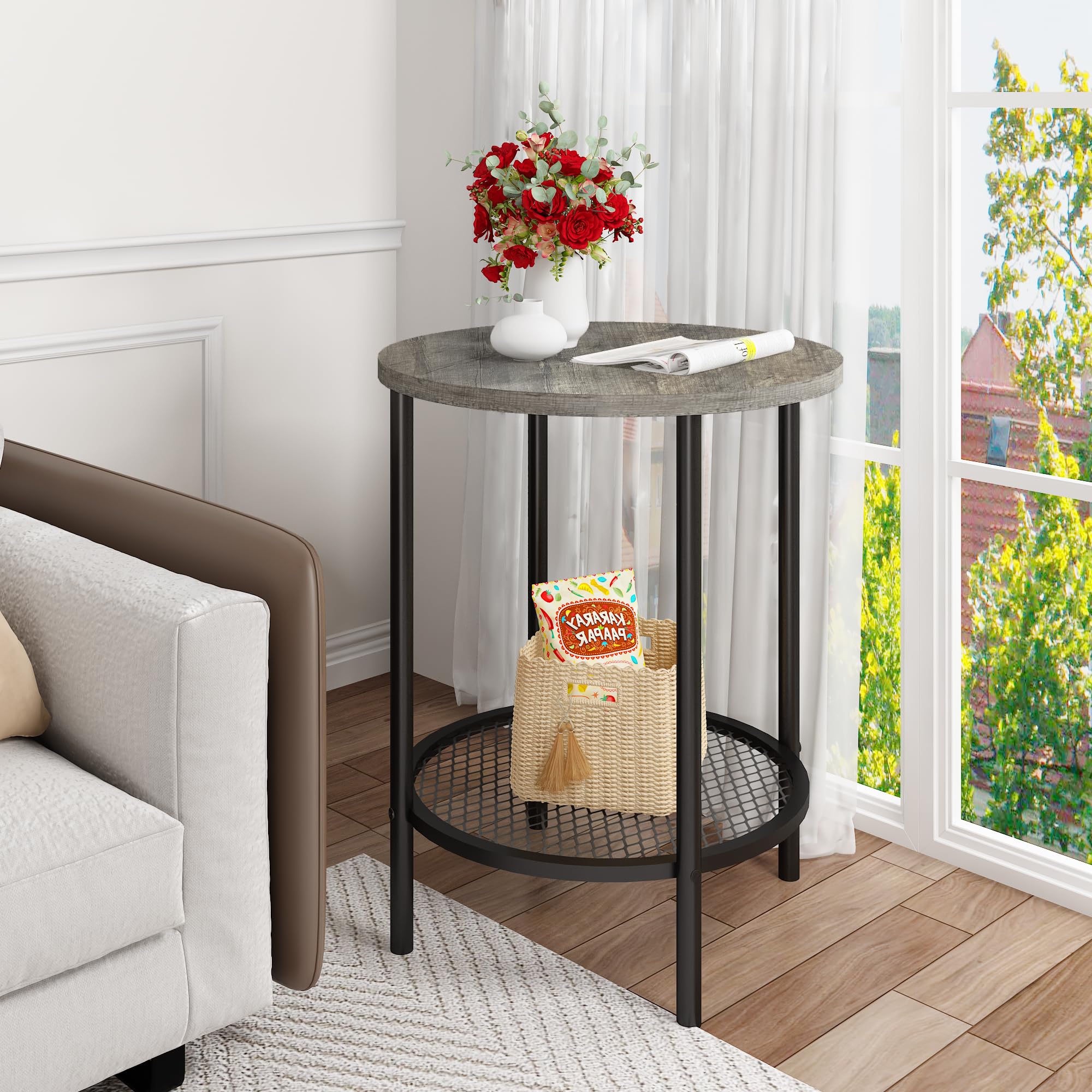 3-Piece Coffee & End Table Set with Storage