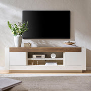 Antique White Low-Profile TV Stand