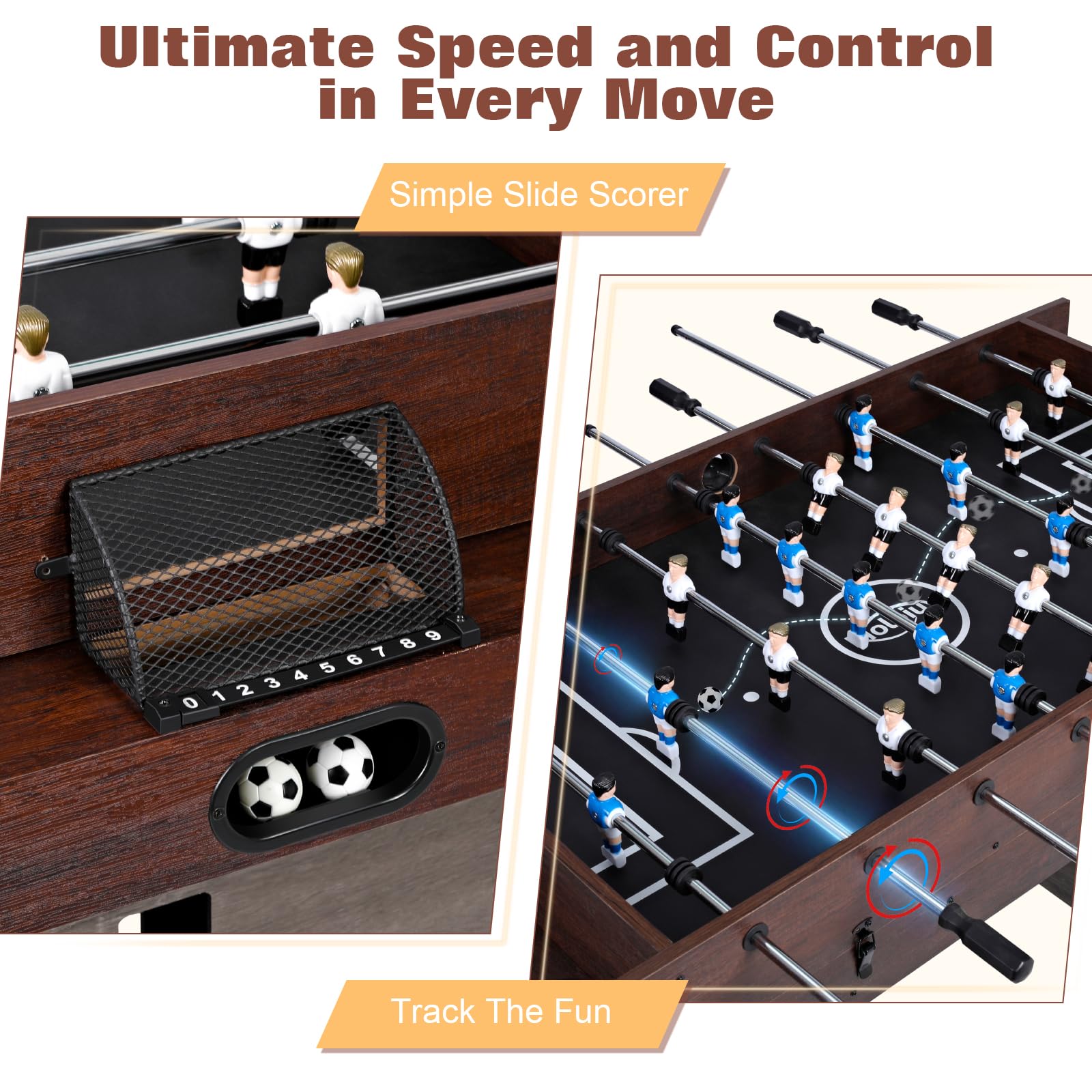 4-in-1 Multi Game Table