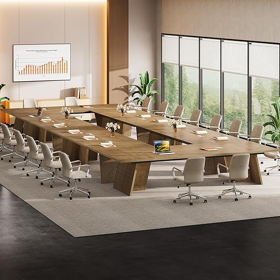 8ft Conference Table for 10 People
