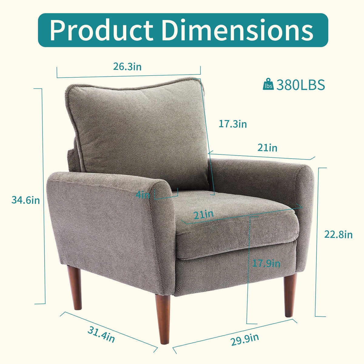 Mid-Century Accent Chair