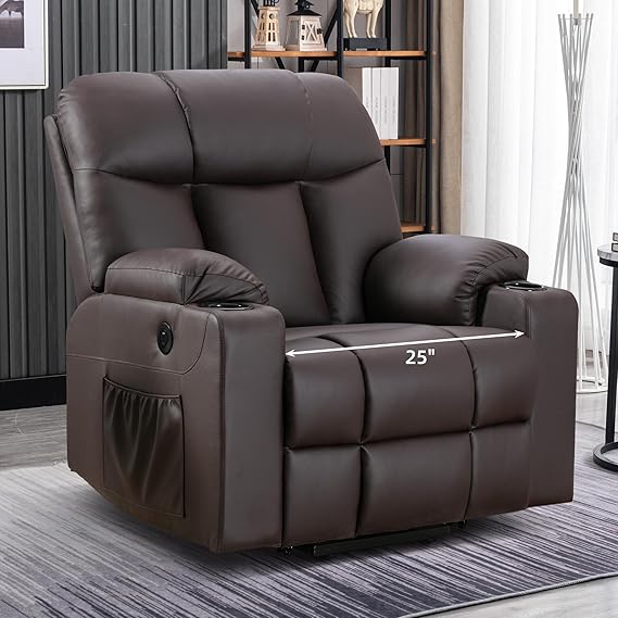 Power Lift Recliner Chair with Heat & Massage