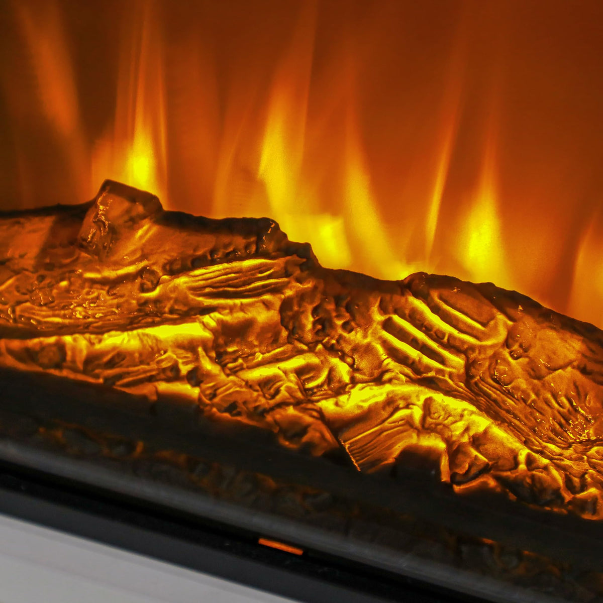 HOMCOM 27" Freestanding Electric Fireplace with Mantel Surround White