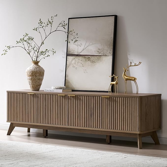 Fluted TV Stand