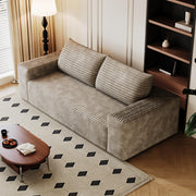 Corduroy Deep Seat Loveseat