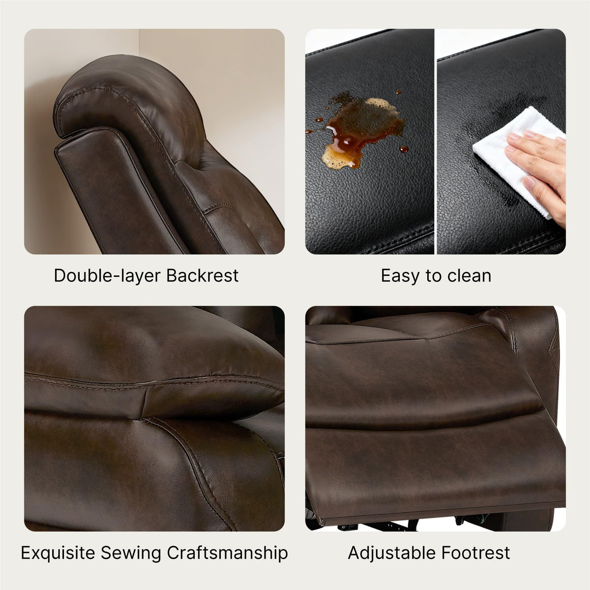 Wall Hugger Power Recliner