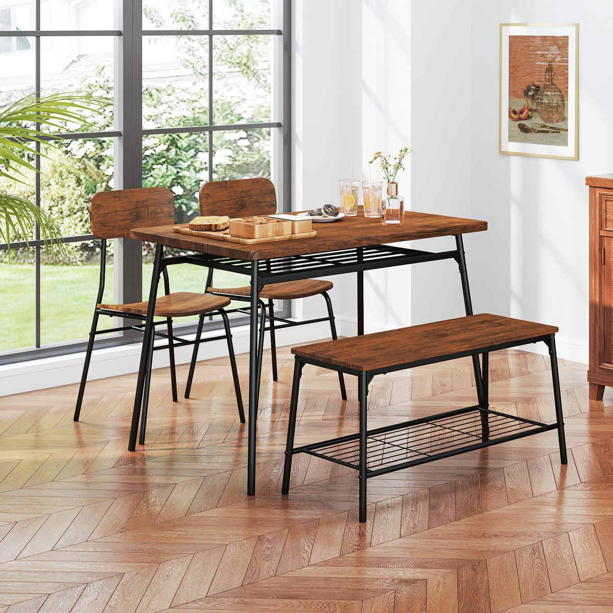 Rectangular Dining Table Set