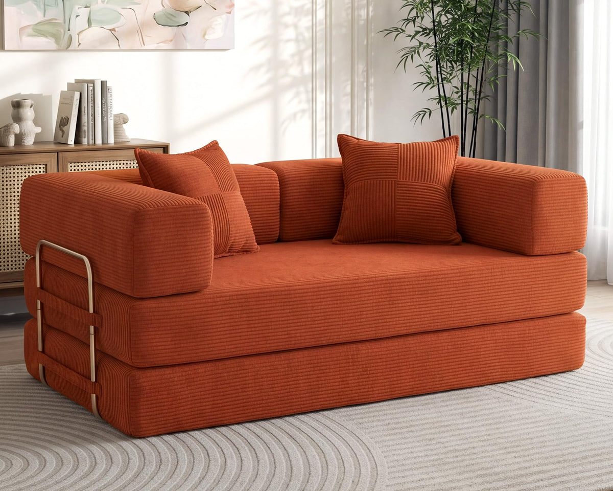 Corduroy Convertible Sofa Bed