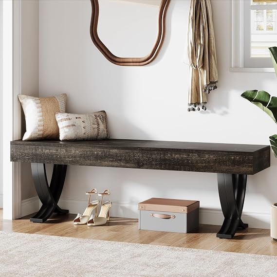 Industrial Entryway Bench