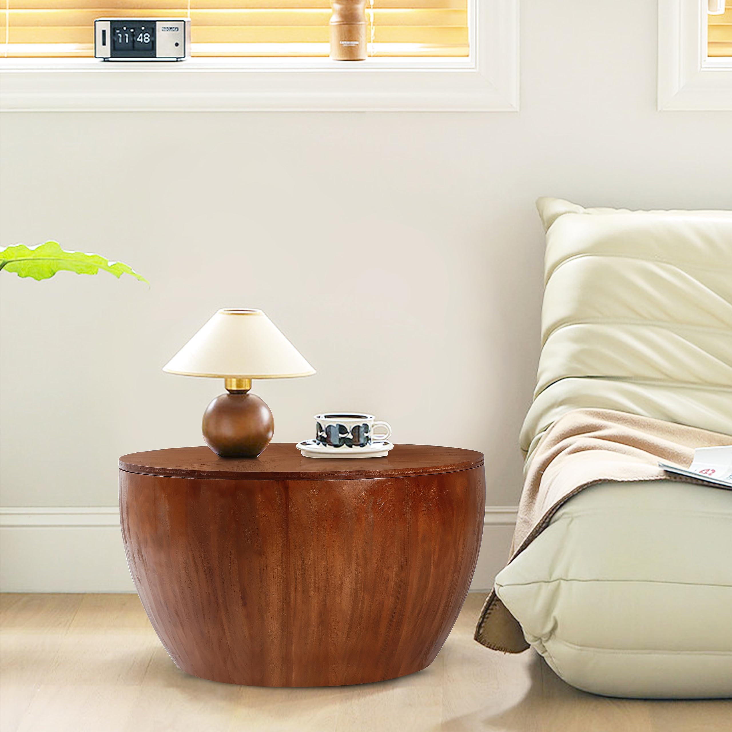 Barrel Drum Coffee Table