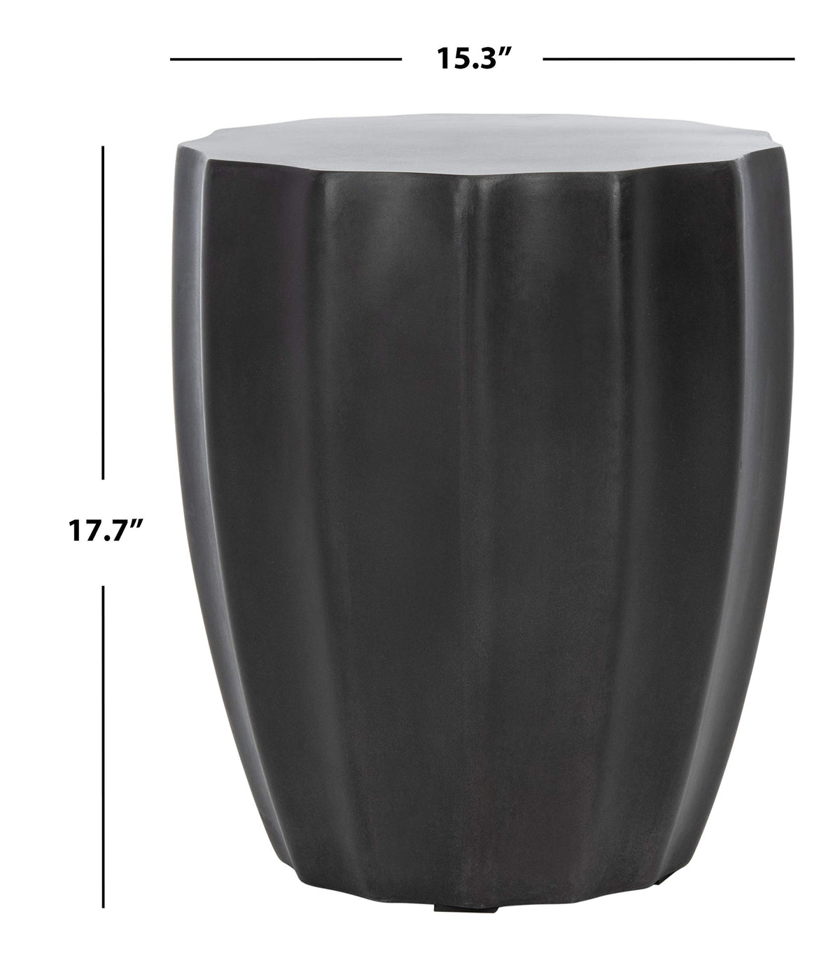 Concrete Outdoor Accent Stool