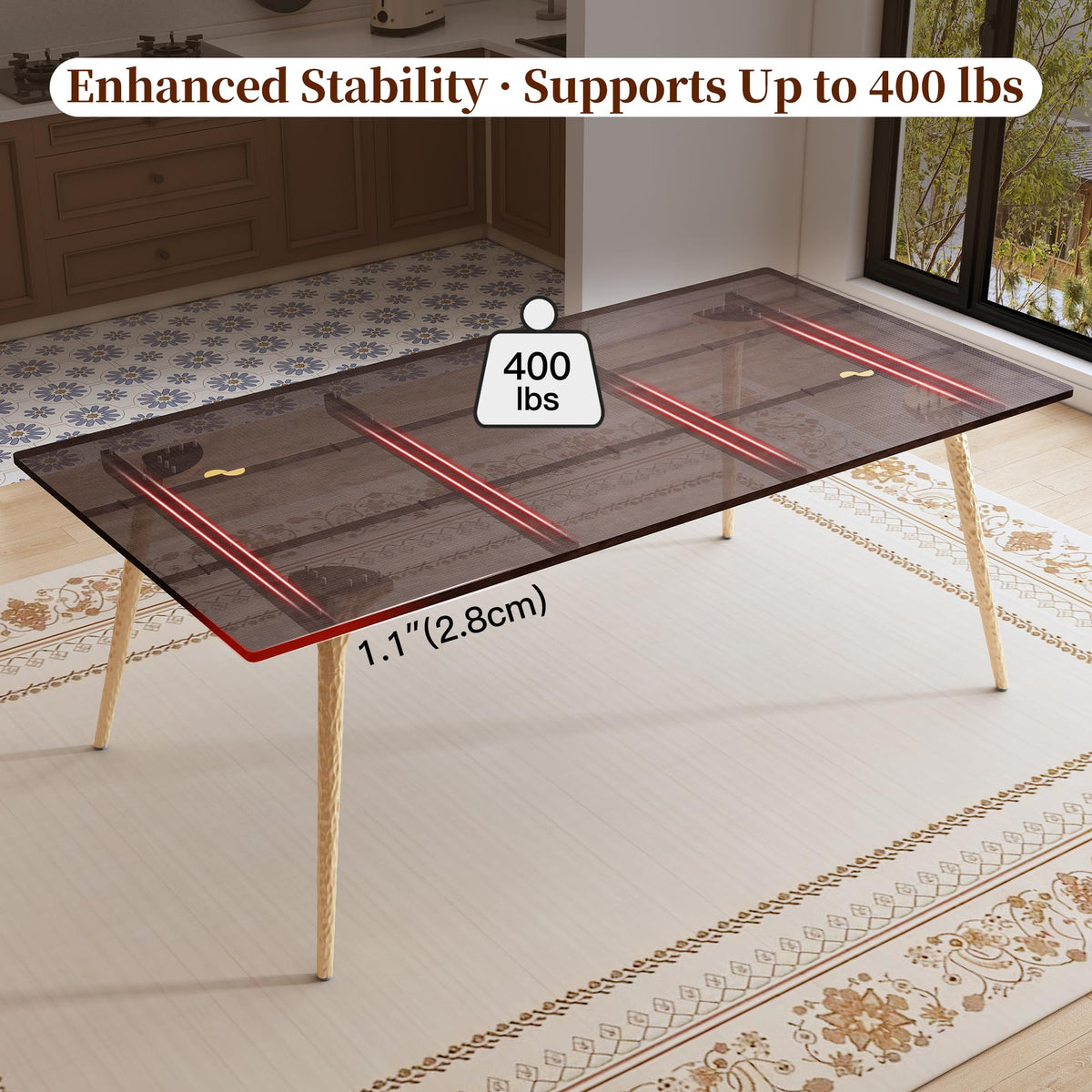 Solid Wood Dining Table