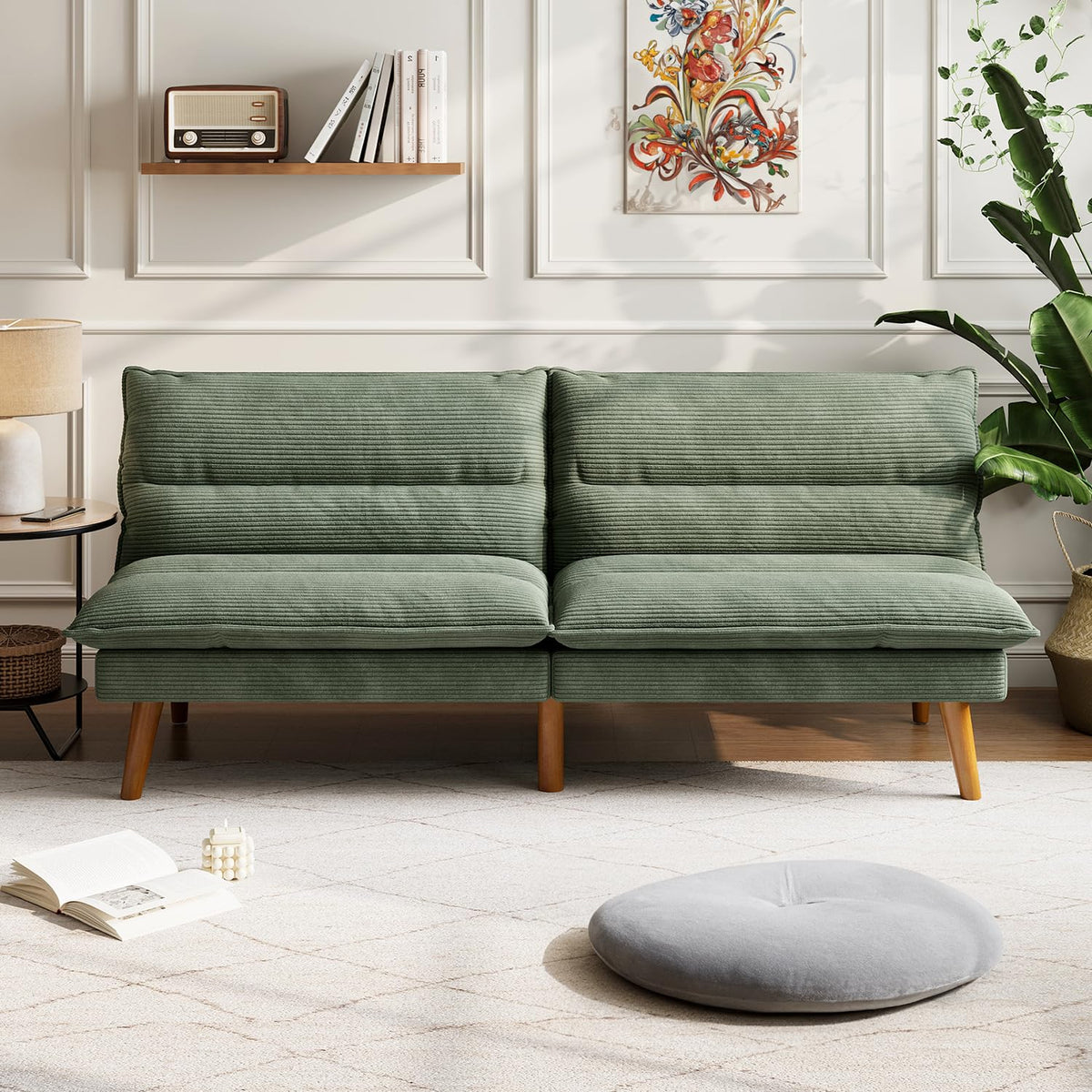 Corduroy Futon Sofa Bed