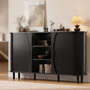 Curved Fluted Sideboard
