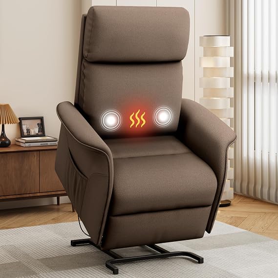 Power Lift Recliner Chair with Massage & Heat